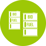 Cilaj sælger tre biobrændsel produkter: Bioolie, fyringsolie og frityreolie